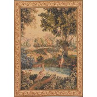 Gobelín Tapisserie Verdure aux oiseaux 